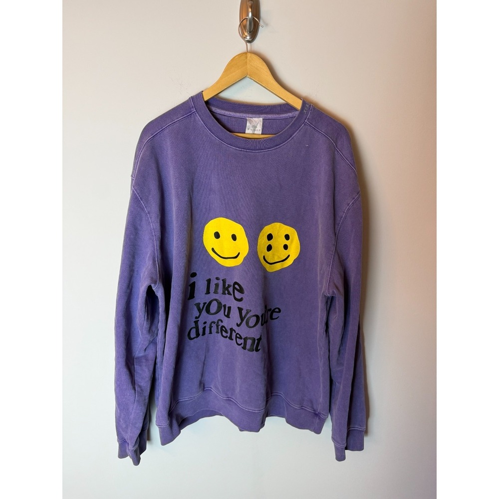 Cactus Plant Flea‎ Market CPFM XYZ Sweater XL "I LIKE YOU YOU'RE DIFFERENT"